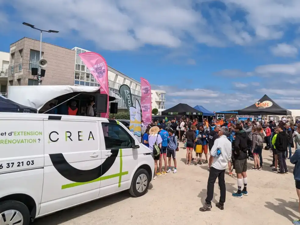 Crea sponsor du  Lannion Triathlon