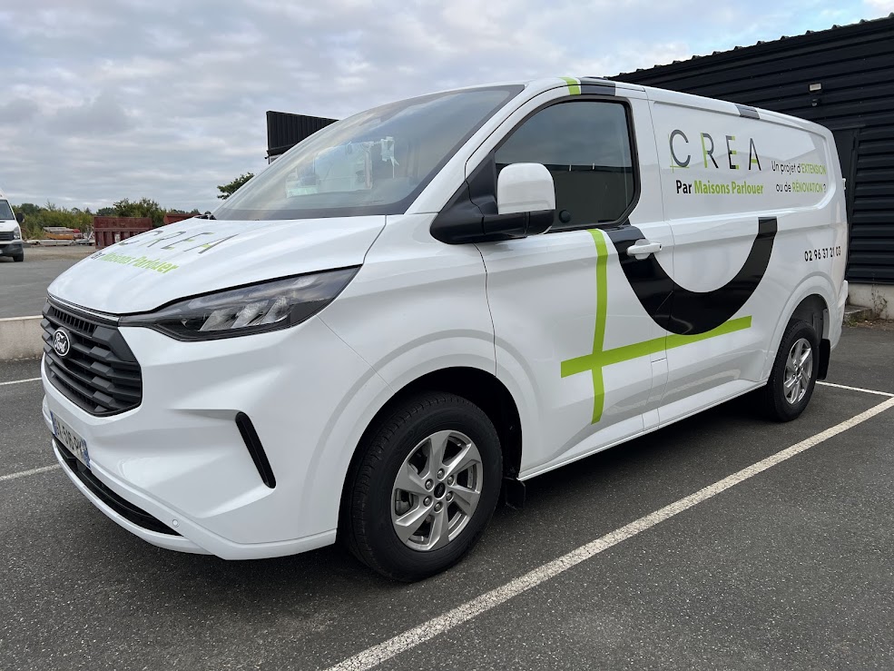 Nouveau camion pour CREA par Maisons Parlouer